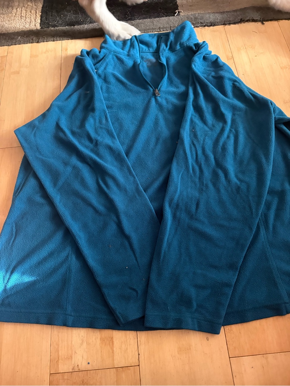 Women’s Columbia Blue Quarter-Zip Fleece Sweater